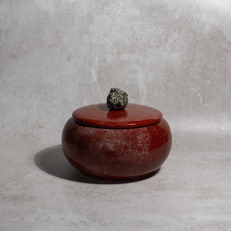 Vela-catalara-jumbo-rojo-con-piedra